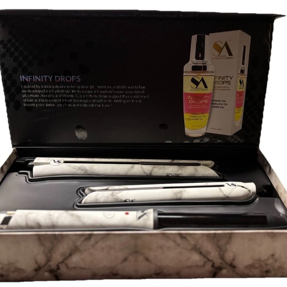 Bionic Trio Professional Set Flat Iron and Styling Wand *$820*